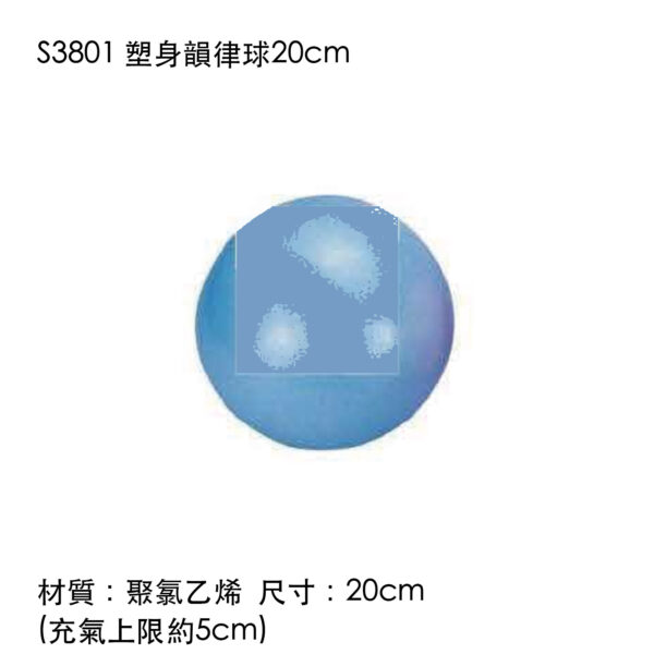 S3801 塑身韻律球20cm