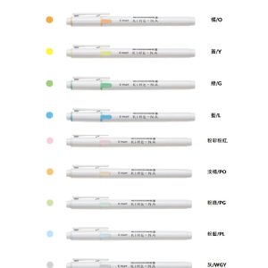 百樂SKIW綺麗雙頭螢光筆